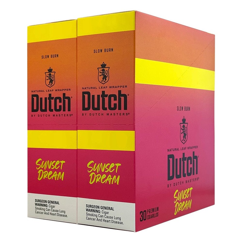 Dutch by Dutch Masters Sunset Dream Fusion Cigarillos Sunset Dream 30 Packs of 2