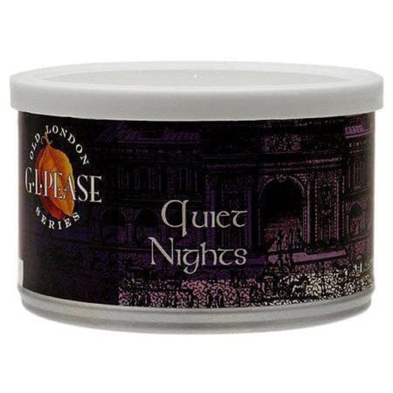 G.L. Pease Quiet Nights Premium Pipe Tobacco Quiet Nights 2oz Tin