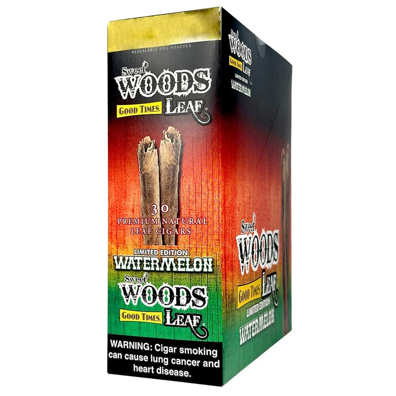 Sweet Woods Watermelon Cigars Watermelon 15 Packs of 2 (30ct)