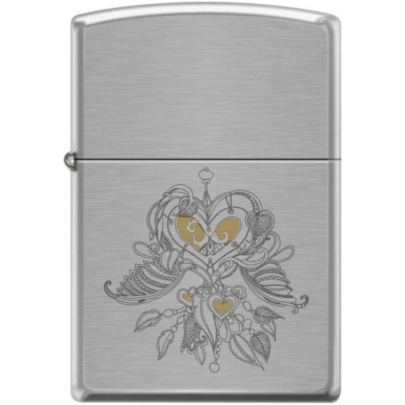 Zippo Lighter – Heart Locket