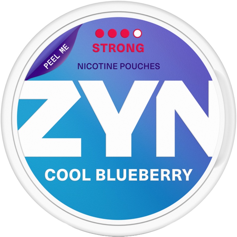 Zyn Nicotine Pouches Cool Blueberry – 5 Pack 6mg