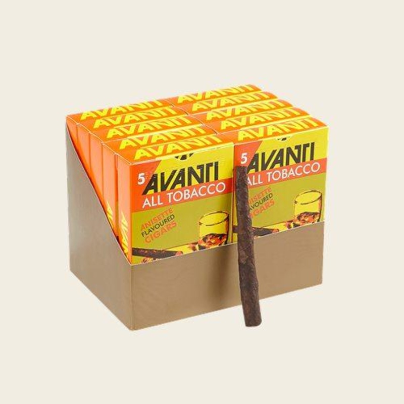 Avanti Cherry Cigar Cherry 10 Packs of 5