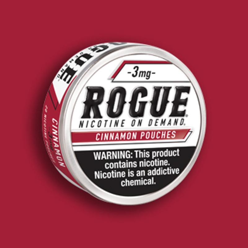 Rogue Nicotine Pouches Cinnamon – 5 Pack 3mg