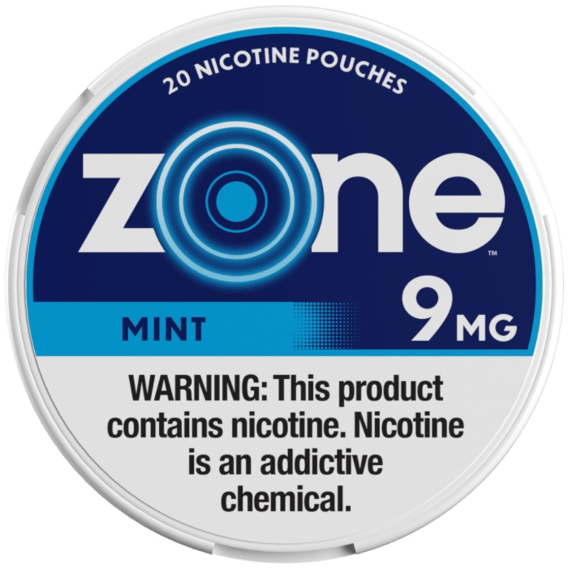 Zone Nicotine Pouches Mint 6mg Single Tin