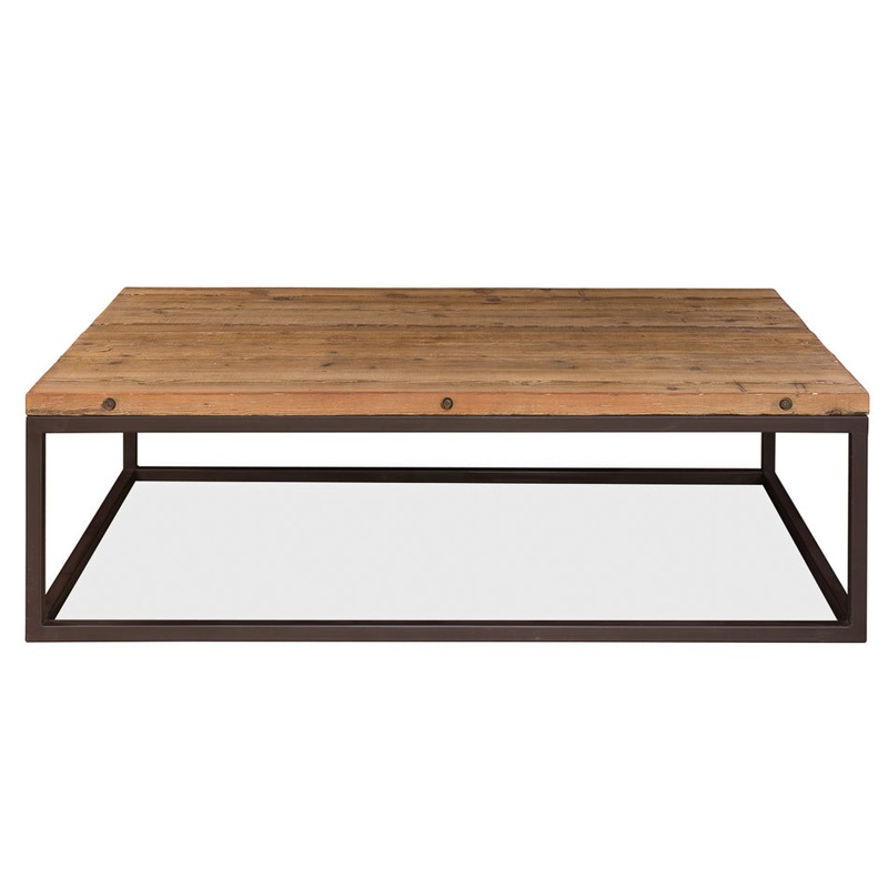Brick Maker’s Boards Coffee Table by Sarreid