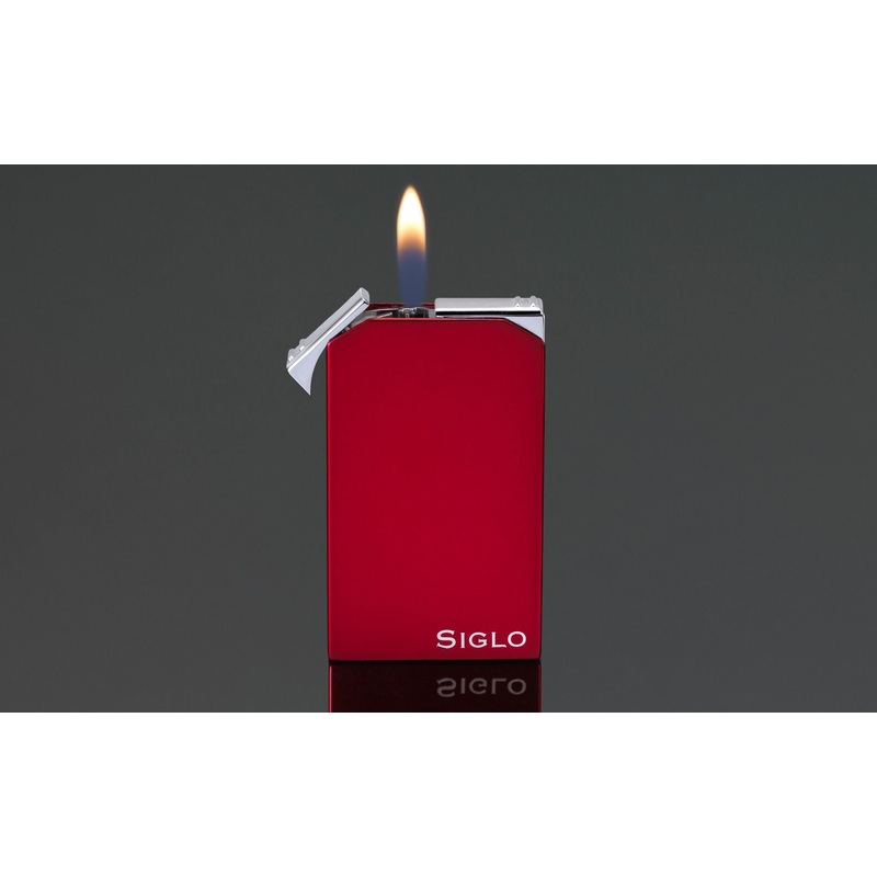 Siglo Twin Flame Lighter Red