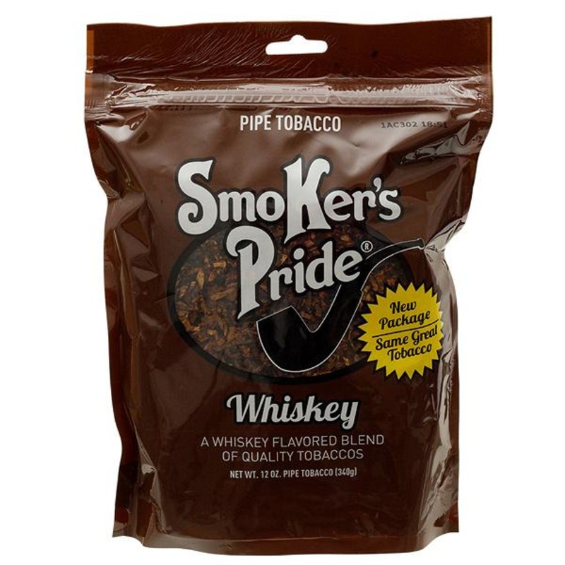 Smoker’s Pride Whiskey Pipe Tobacco Whiskey 12oz Bag