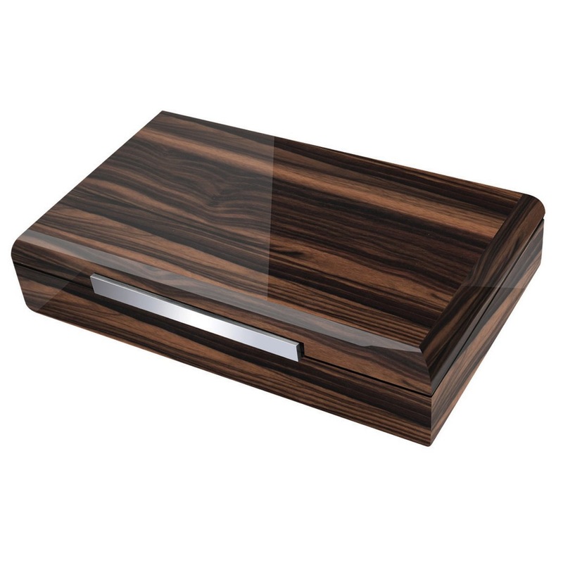 The Vanderbilt Lacquer Finish Humidor by Prestige Import Group – 120 Cigar ct