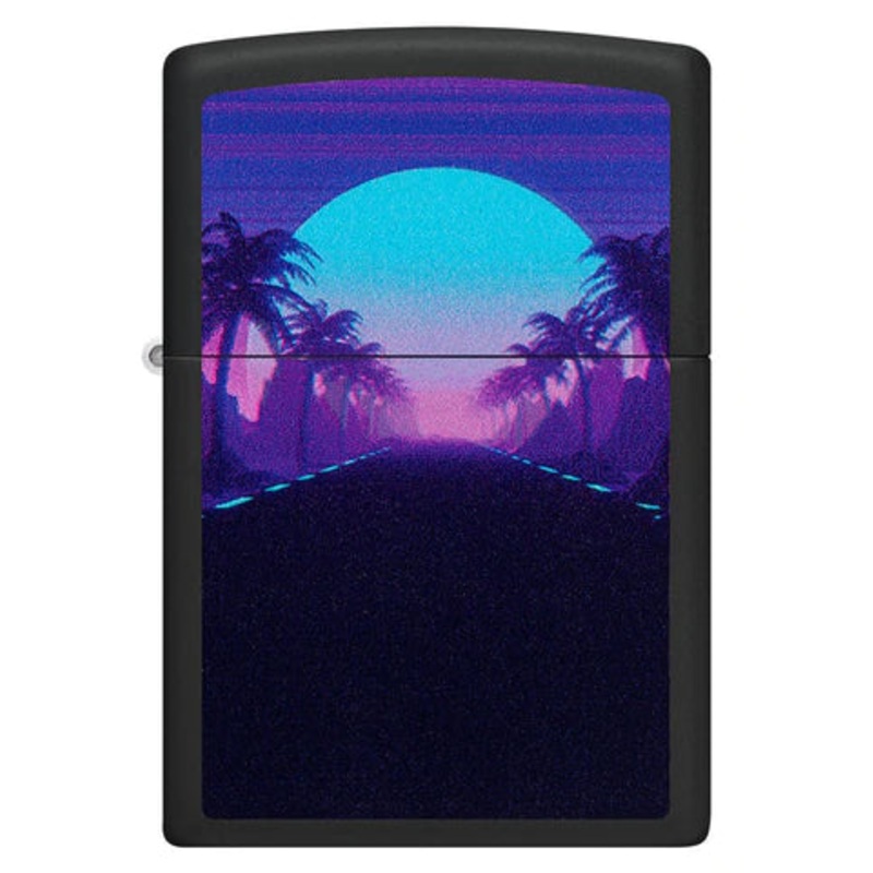 Zippo Lighter – Sunset Black Light