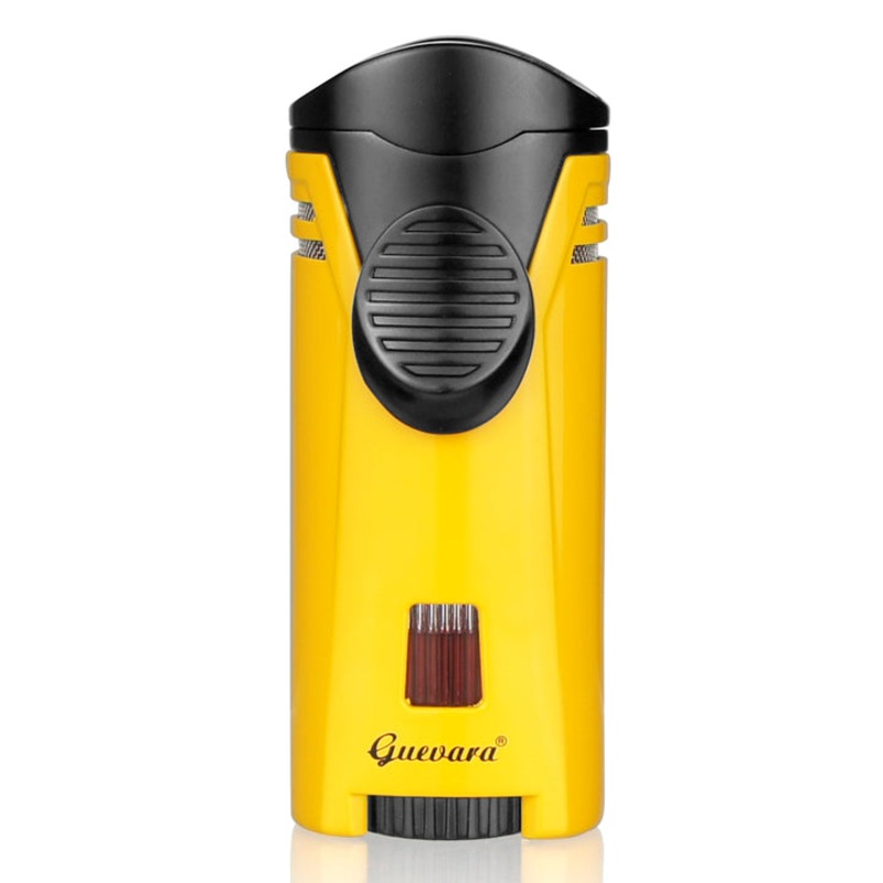 SINGLE FLAME STRONG WINDPROOF CIGAR HOLDER CIGAR LIGHTER 1121C