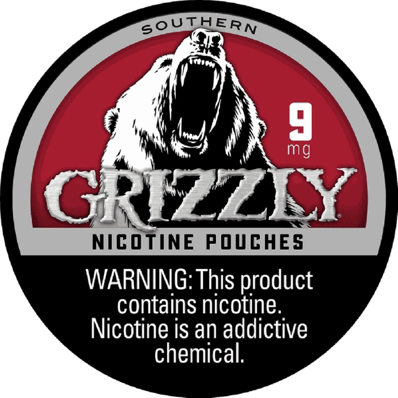 Grizzly Nicotine Pouches – Southern 6mg