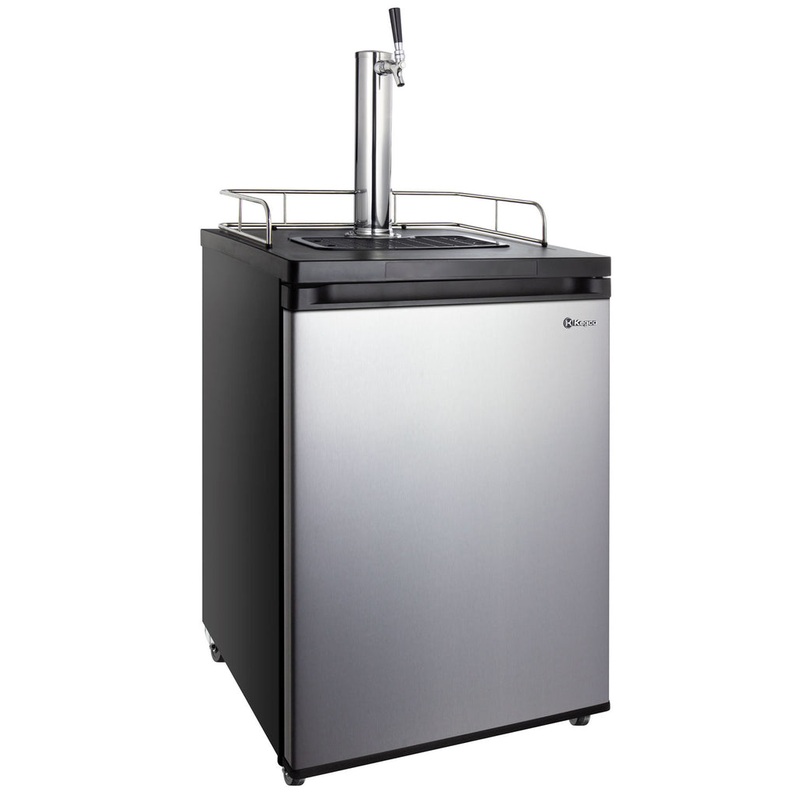 Kegco 24″ Wide Cold Brew Coffee Single Tap Stainless Steel Kegerator