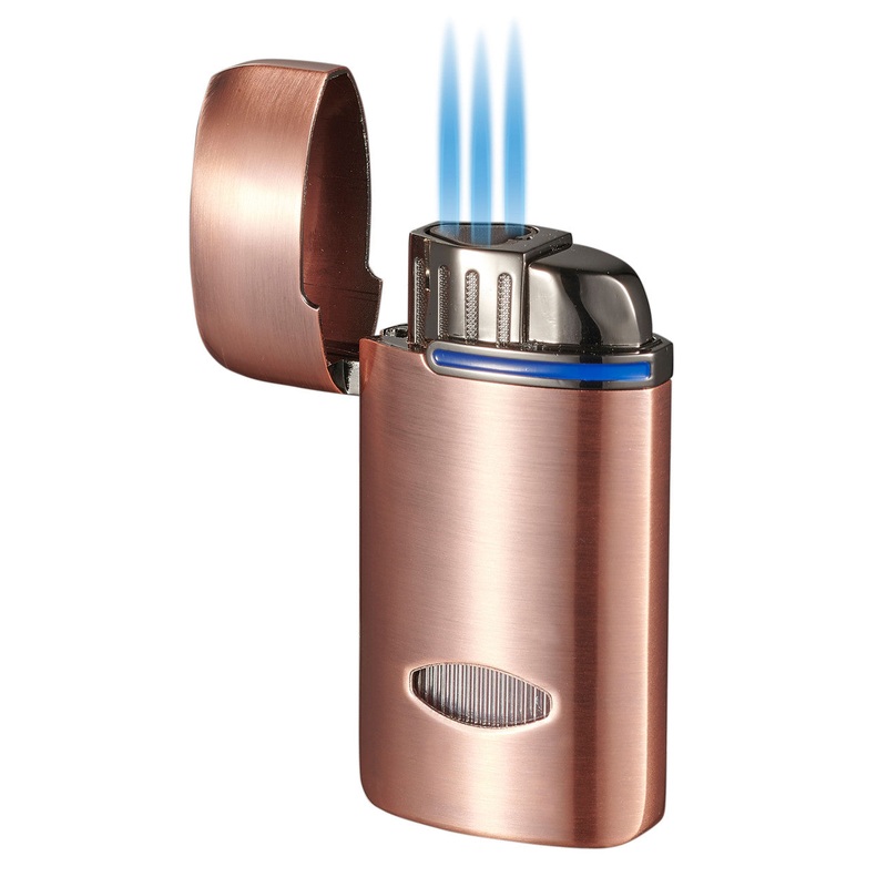 Visol Panda Triple Flame Cigar Lighter – Copper