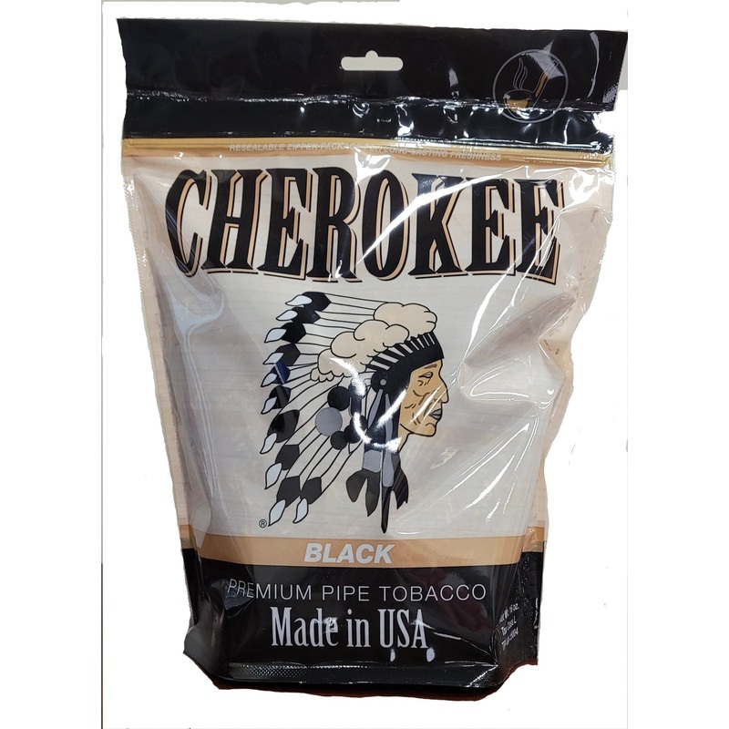 Cherokee Turkish Bold Pipe Tobacco Black (Turkish Bold) 16oz Bag