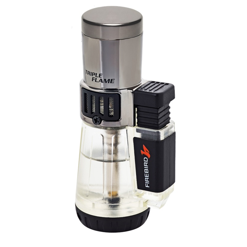 Firebird Afterburner Triple Flame Torch Lighter Clear