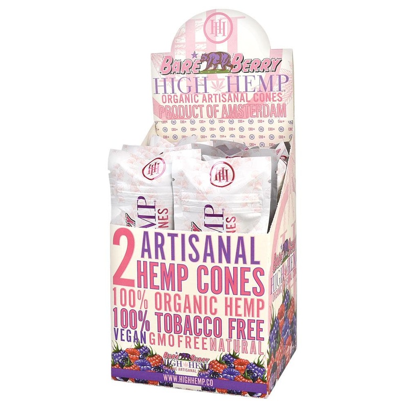 High Hemp Bare Berry Pre-rolled Cones Bare Berry 15 Packs of 2