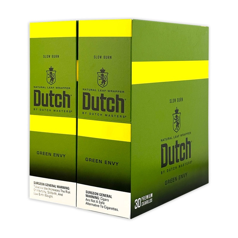 Dutch by Dutch Masters Green Envy Cigarillos Green Envy 30 Packs of 2