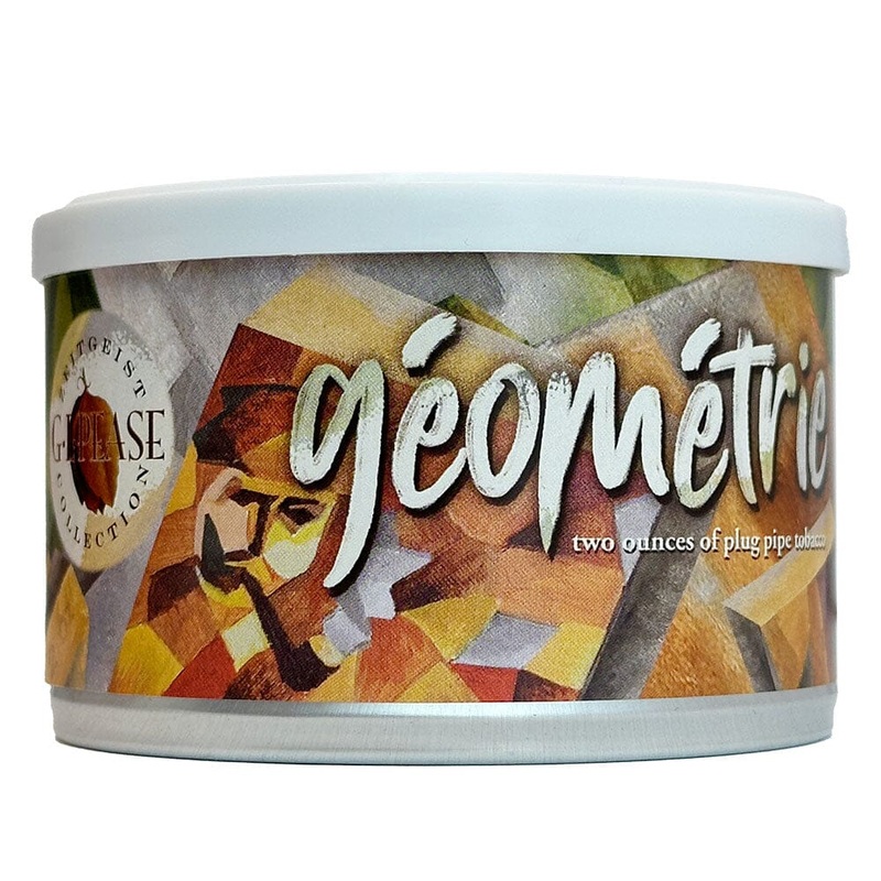 G.L. Pease Geometrie Premium Pipe Tobacco Geometrie 2oz Tin