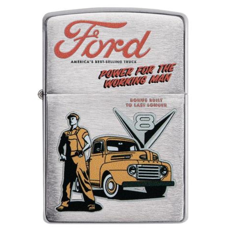Zippo Lighter – Vintage Ford “Power for the Working Man”