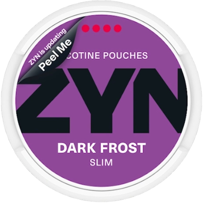 Zyn Nicotine Pouches Dark Frost Slim – 5 Pack 11mg