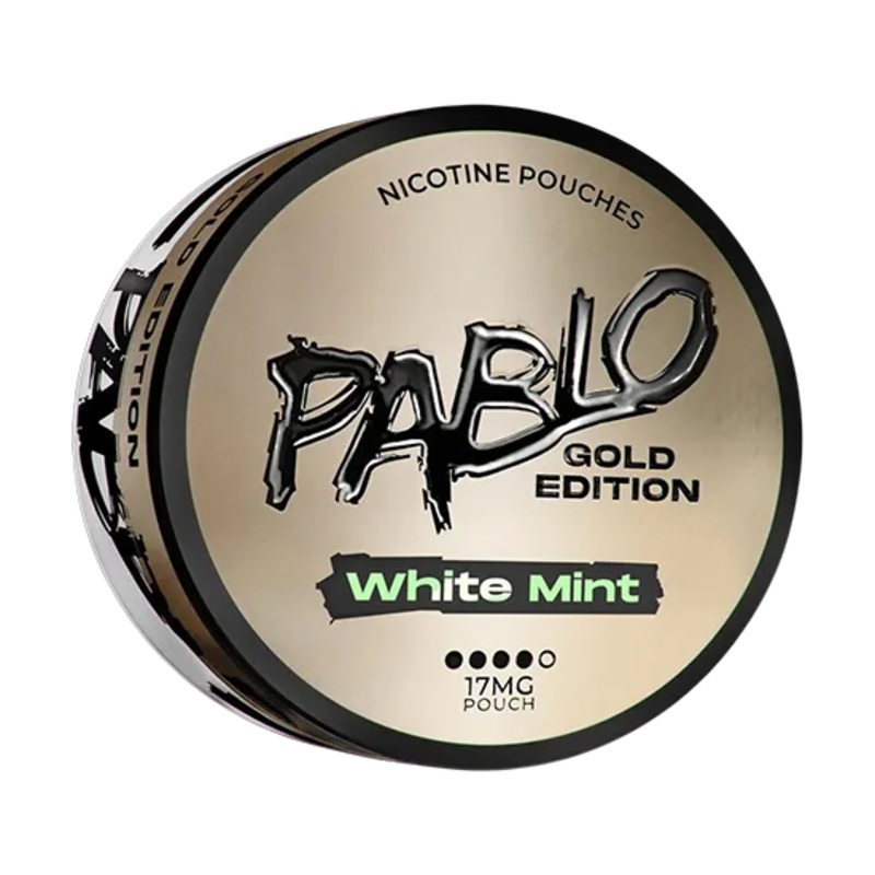 Pablo Nicotine Pouches Gold Edition White Mint 17MG