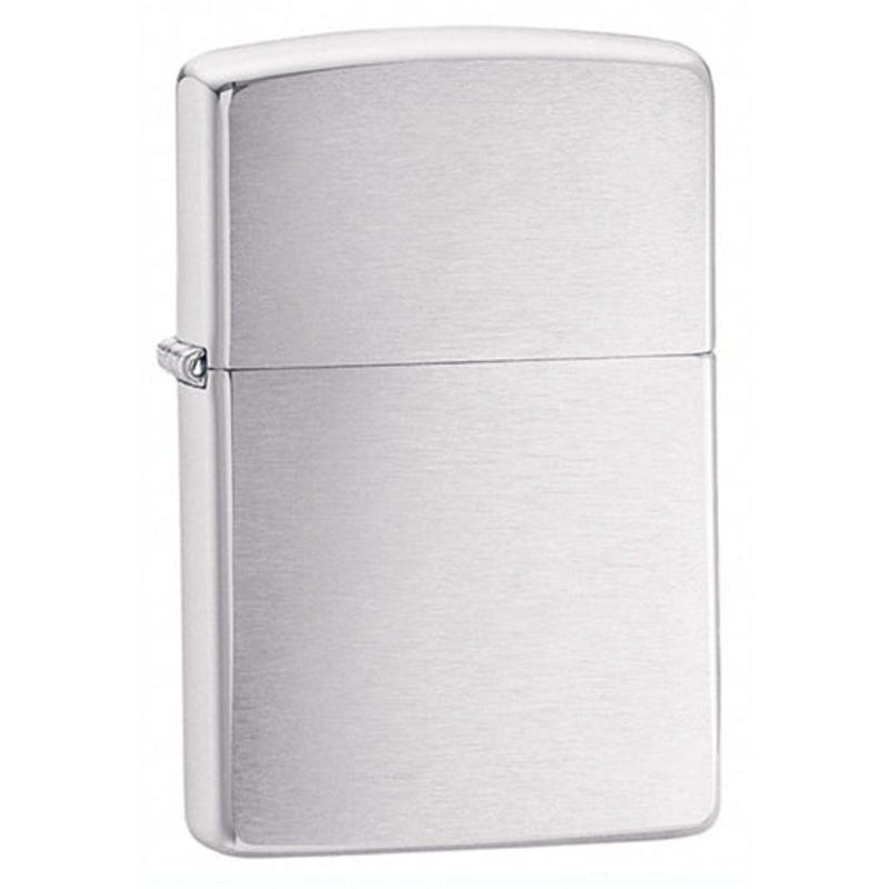 Zippo Brushed Chrome Armor Lighter