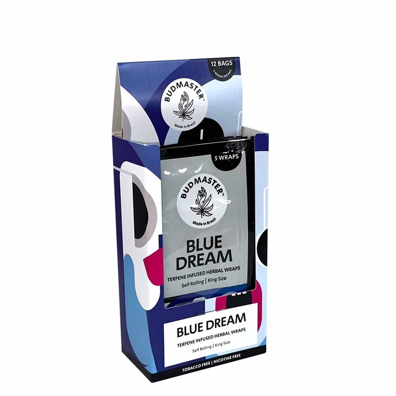 Budmaster Wraps Blue Dream Blue Dream 12 Packs of 5 (60ct)