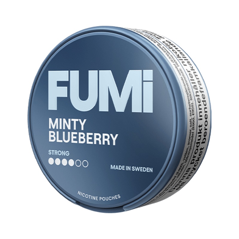 Fumi Nicotine Pouches Minty Blueberry 8MG – 5 Pack