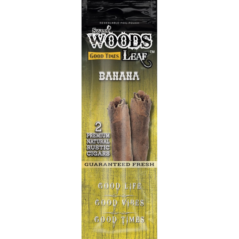 Sweet Woods Banana Cigars Banana 15 Packs of 2 (30ct)