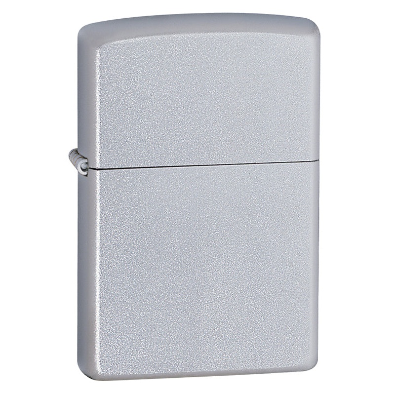 Zippo Satin Chrome Lighter