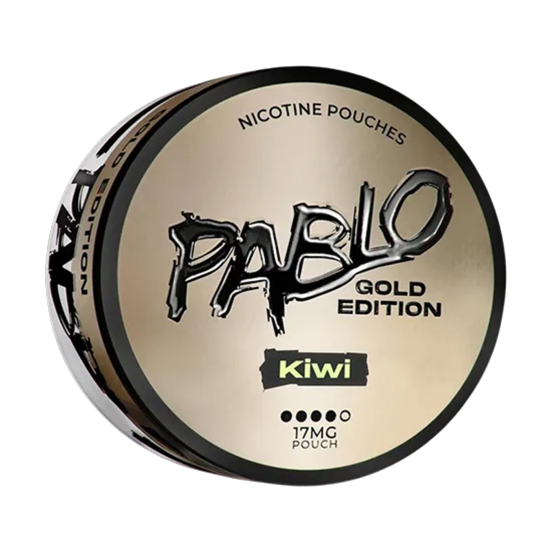 Pablo Nicotine Pouches Gold Edition Kiwi 17MG