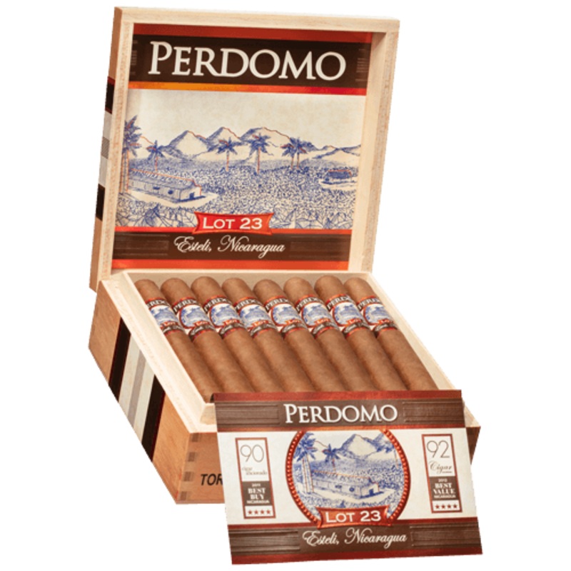 Perdomo Lot 23 Sungrown Belicoso (5.75″ x 54) Box of 24
