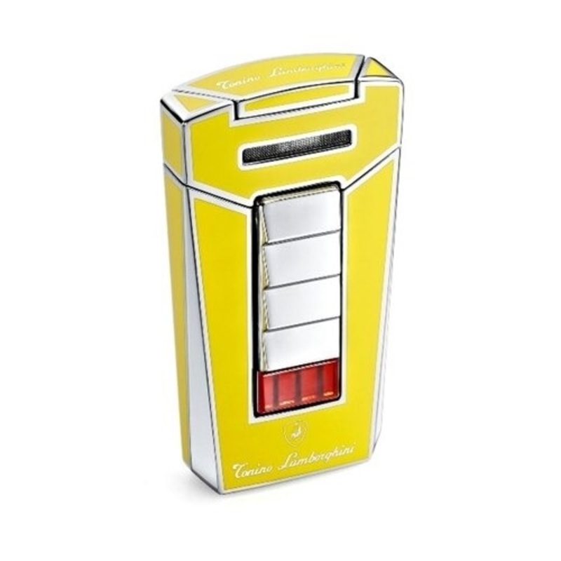 Tonino Lamborghini Aero Yellow Torch Flame Cigar Lighter