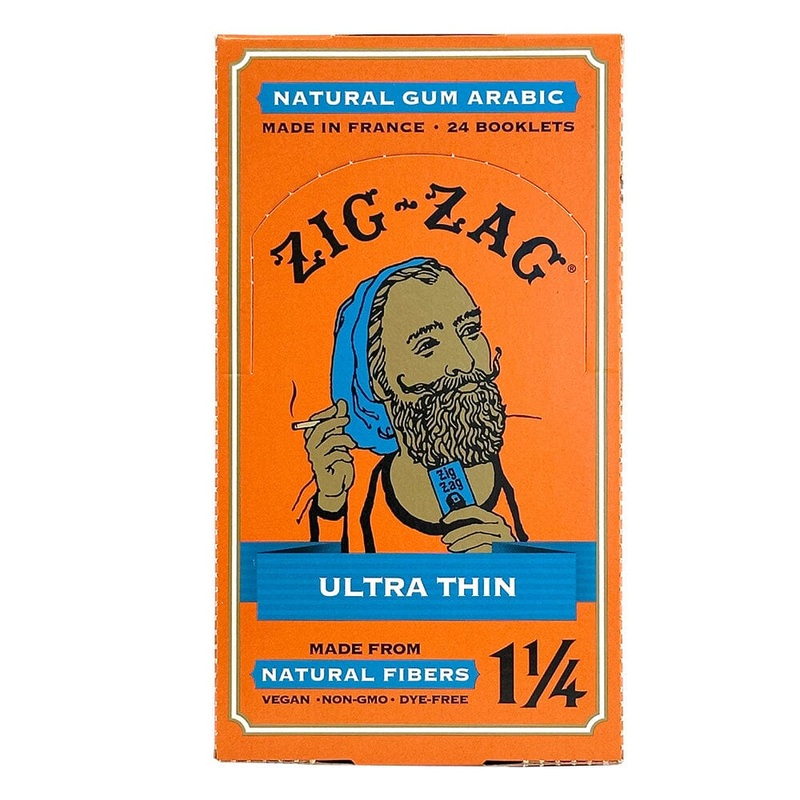 Zig Zag Ultra Thin 1 1/4 Rolling Papers 1 1/4″ Box of 24