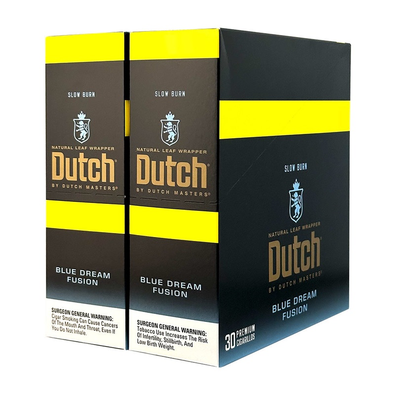 Dutch by Dutch Masters Blue Dream Fusion Cigarillos Blue Dream Fusion 30 Packs of 2