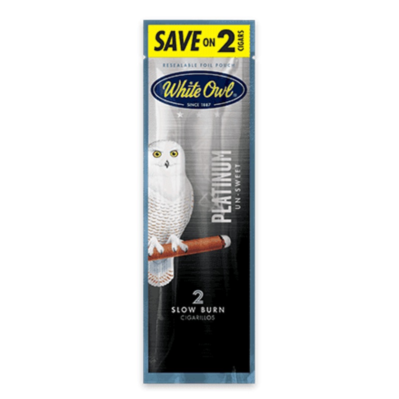 White Owl Platinum Cigarillos Platinum 30 Packs of 2