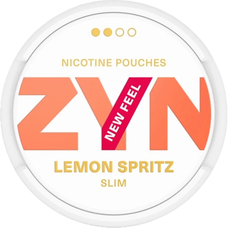Zyn Nicotine Pouches  Lemon Spritz Slim – 5 Pack 6.5mg