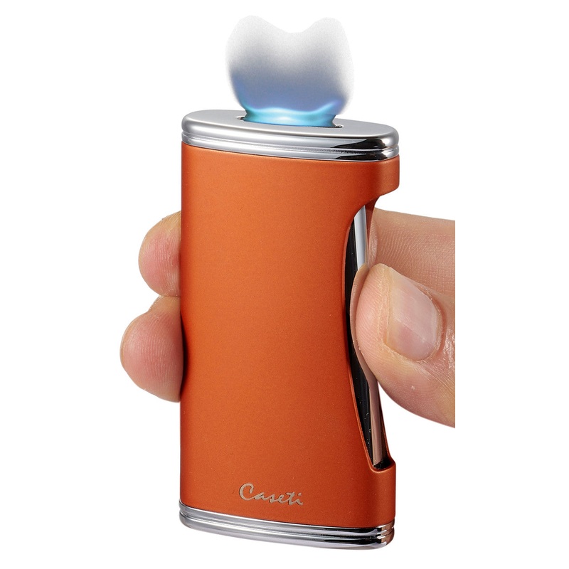 Visol Caseti Bigflat Burnt Orange Cigar Lighter