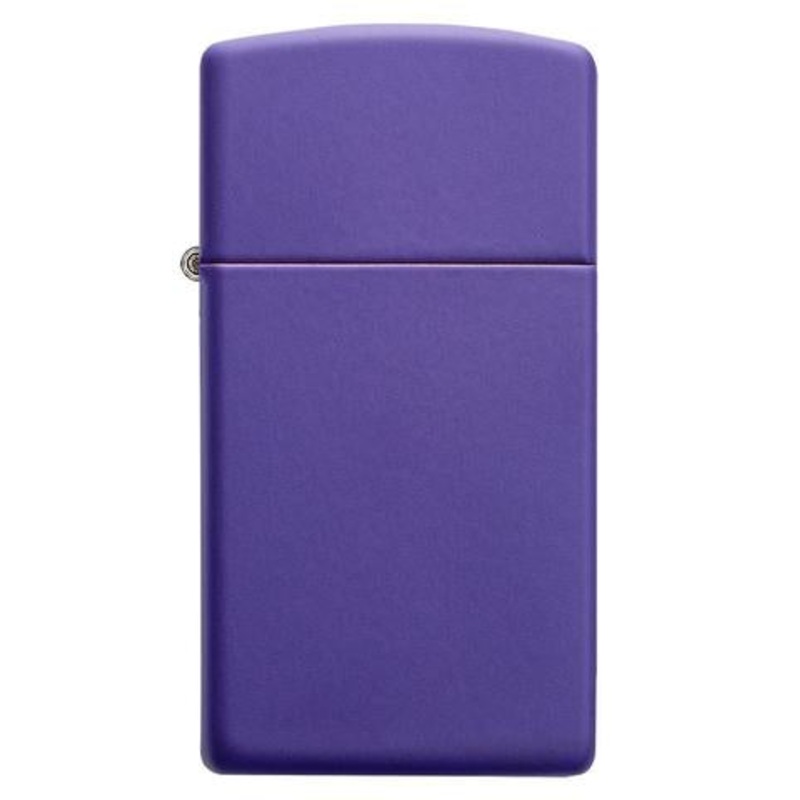 Zippo Lighter – Slim Purple Matte