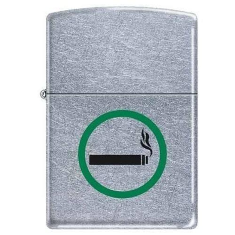Zippo Lighter – Smoking Permitted