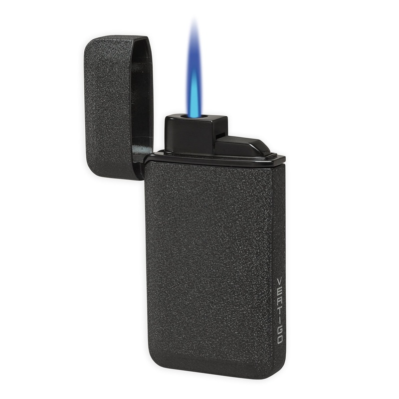 Lotus Falcon Vertigo Single Torch Flame Lighter Black crackle