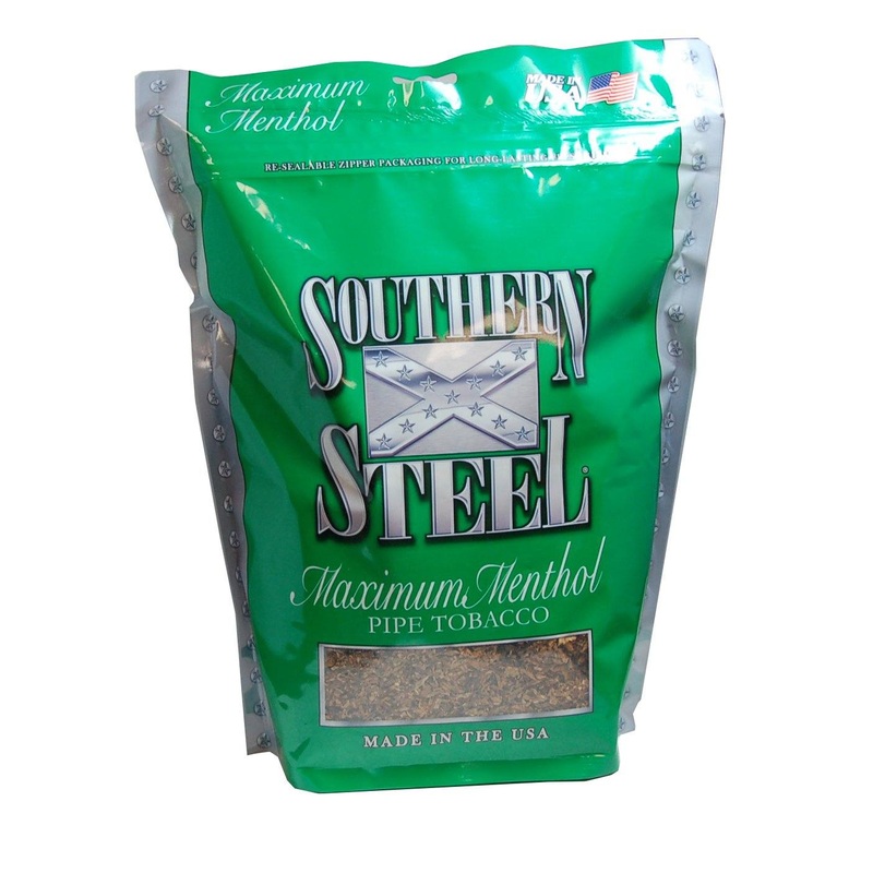 Southern Steel Menthol Pipe Tobacco Menthol 16oz Bag