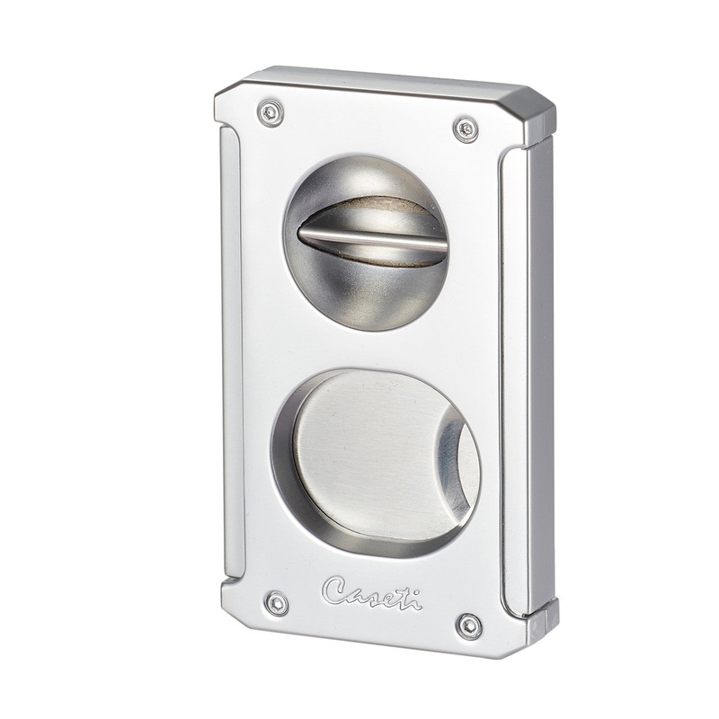 Visol Caseti Trident 3 In 1 Chrome Cigar Cutter