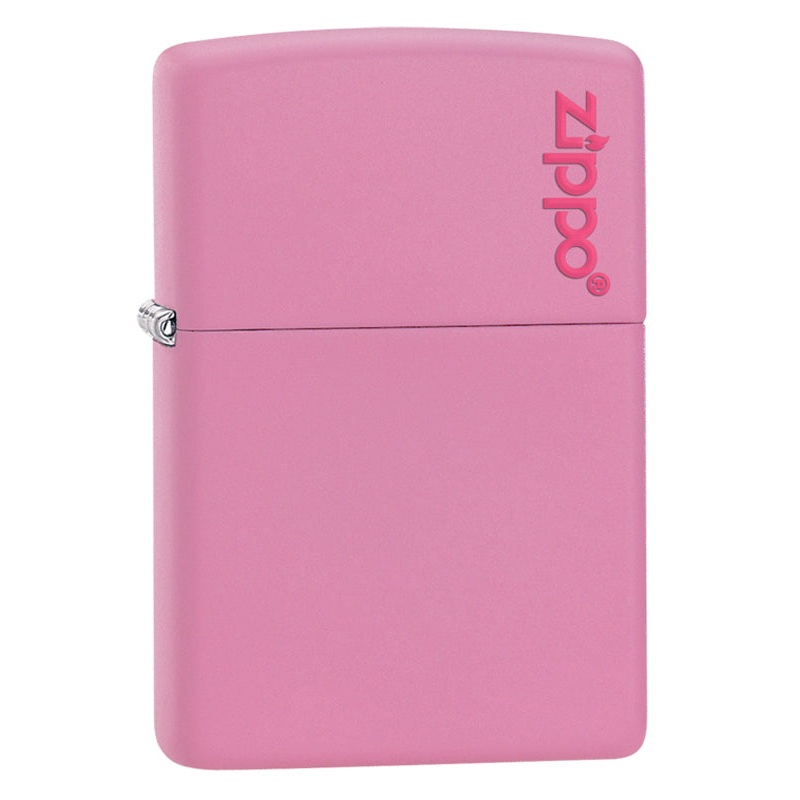 Zippo Pink Matte with Zippo Logo Lighter