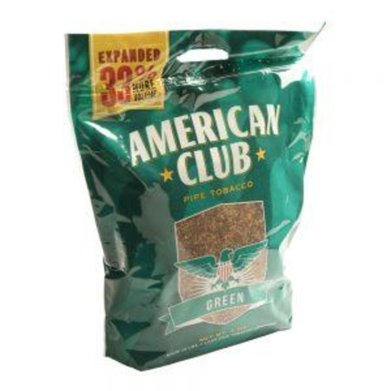 American Club Green Pipe Tobacco Green 16oz Bag