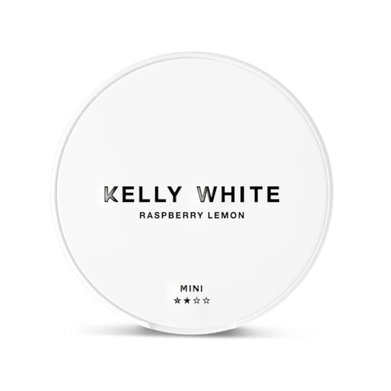 Kelly White Nicotine Pouches Raspberry Lemon – 5 Pack