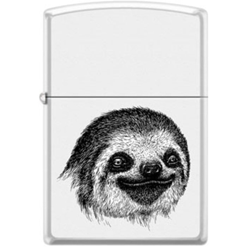 Zippo Lighter – Sloth Face