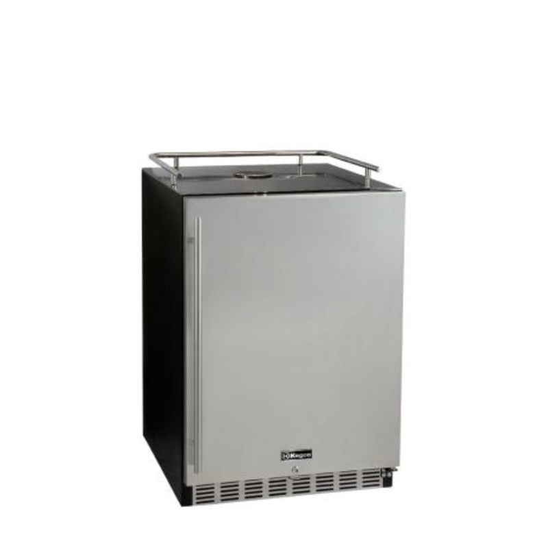 24″ Wide Stainless Steel Built-in Kegerator – Cabinet Only