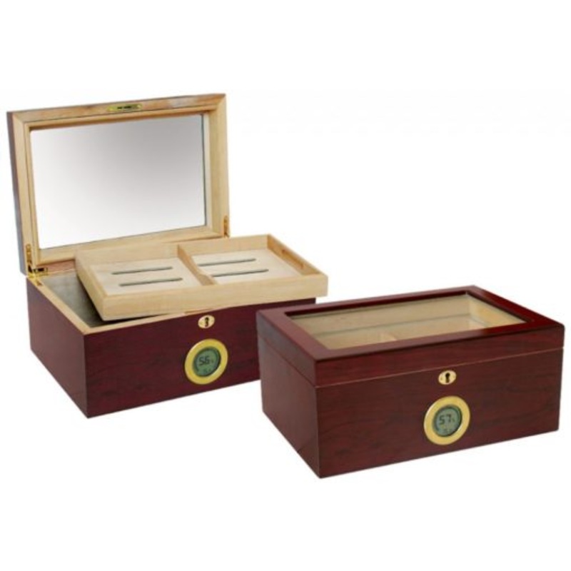 Bally Digital Humidor by Quality Importers – 100 Cigar ct