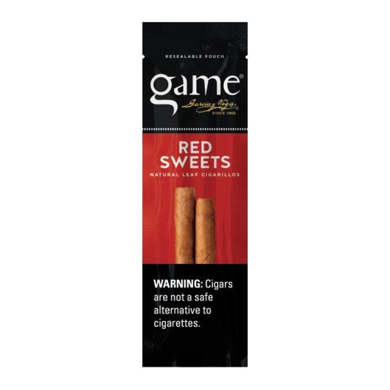 Game Red Sweet Cigarillos Red Sweet 30 Packs of 2